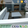 CE SGS En dehors de bois recouvert de plastique composite decking